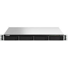 QNAP TS-464U-RP NAS Rack (1U) Ethernet LAN Zwart met grote korting