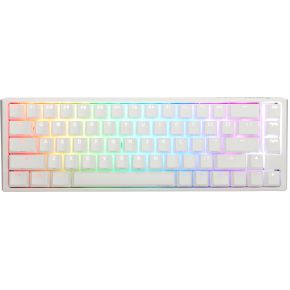 Ducky One 3 Classic Pure White SF RGB MX Brown toetsenbord