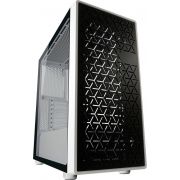 LC-Power Gaming 714W Midi Tower Zwart, Wit Behuizing