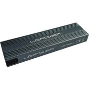 LC-Power LC-M2-C-MULTI-3 behuizing voor opslagstations SDD-behuizing Antraciet M.2