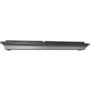 CHERRY DW 9100 SLIM, draadloze toetsenbord- en muisset, UK-lay-out (QWERTY), Bluetooth & 2,4 GHz radio, stille toetsen, oplaadbaar, zwart-brons