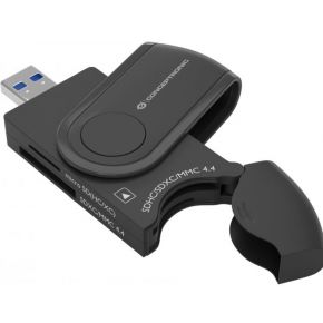 Conceptronic StreamVault BIAN04B geheugenkaartlezer USB 3.2 Gen 1 (3.1 Gen 1) Type-A Zwart
