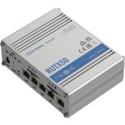 Teltonika RUTX50 draadloze Gigabit Ethernet 5G Roestvrijstaal router