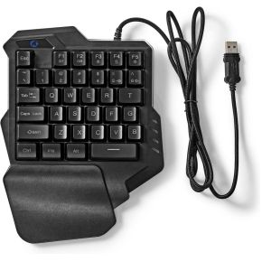 Bedraad Gaming Toetsenbord | USB Type-A | Membrane Toetsen | RGB | Enkelhandig | Universeel | Lengte