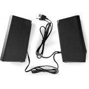 Nedis-Gaming-Speaker-Speaker-kanalen-2-0-USB-Gevoed-3-5-mm-Male-18-W-LED-Volumebediening