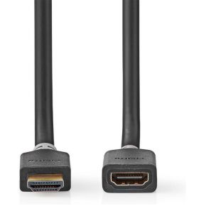 Nedis CVBW35090AT10 HDMI kabel 1 m HDMI Type A (Standaard) Antraciet