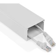 Nedis Kabelmanagement | Buis | 1.10 m | 1 Stuks | Maximale kabeldikte: 40 mm | Aluminium | Wit
