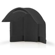 Nedis Kabelmanagement | Buis | Over de hoek | 1 Stuks | PVC | Zwart