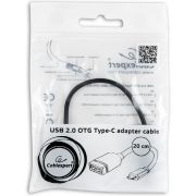 Gembird-A-OTG-CMAF2-01-USB-kabel-0-2-m-USB-C-USB-A-Zwart