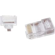 Gembird LC-PTU-01/10 kabel-connector 8P8C RJ45 Transparant