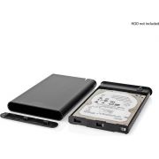 Nedis Hardeschijfbehuizing | 2.5 " | USB 3.2 Gen1 | USB Type-A / USB Type-C© | Notebook / PC | Aluminium