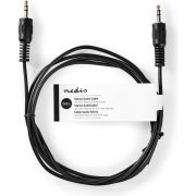 Nedis-CAGT22000BK05-audio-kabel-0-5-m-3-5mm-Zwart
