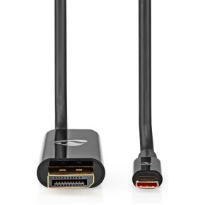 Nedis USB-C© Adapter | USB 3.2 Gen 1 | USB-C© Male | DisplayPort Male / USB-C© Female | 8K@30Hz | 2.