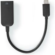 Nedis USB-C© Adapter | USB 3.2 Gen 1 | USB-C© Male | HDMI© Female | 4K@60Hz | 0.20 m | Rond | Vernik