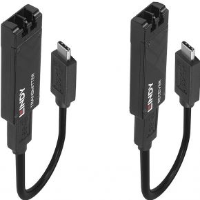 Lindy 43312 optische USB-C 3.1 verlengkabel tot 100m