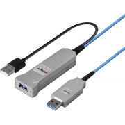Lindy-43345-USB-kabel-30-m-USB-3-2-Gen-1-3-1-Gen-1-USB-A-2-x-USB-A-Blauw-Zilver