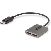 StarTech.com MST14DP122DP video kabel adapter 0,3 m DP - 2x DP Grijs