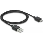 DeLOCK 64213 video kabel adapter 0,18 m HDMI Type A (Standaard) DisplayPort + Micro-USB Zwart