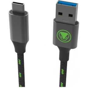 Snakebyte SB916267 USB-kabel 2 m USB 3.2 Gen 2 (3.1 Gen 2) USB C USB A Zwart, Groen
