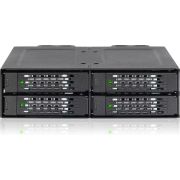 Icy Dock ToughArmor MB699VP-B V3 U2/U3 SDD-behuizing Zwart 2.5"