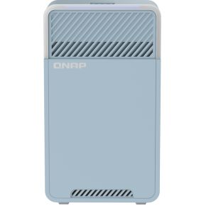QNAP QMiro-201W draadloze router Gigabit Ethernet Dual-band (2.4 GHz / 5 GHz) Blauw