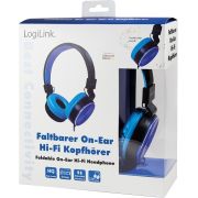 LogiLink-HS0049BL-hoofdtelefoon-headset-Hoofdtelefoons-Bedraad-Hoofdband-Muziek-Zwart-Blauw