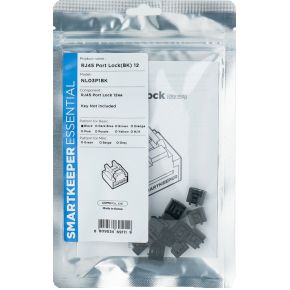 Smartkeeper NL03P1BK poortblokker RJ-45 Zwart 12 stuk(s)