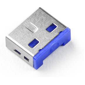 Smartkeeper UL03P1DB poortblokker Poortblokker + sleutel USB Type-A Blauw Kunststof 10 stuk(s)
