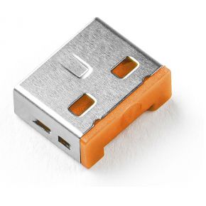 Smartkeeper UL03P1OR poortblokker Poortblokker + sleutel USB Type-A Oranje Kunststof 10 stuk(s)