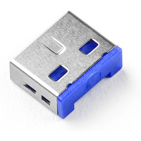 Smartkeeper UL03PKDB poortblokker Poortblokker + sleutel USB Type-A Blauw 6 stuk(s)