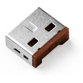 Smartkeeper UL03P2BN poortblokker Poortblokker + sleutel USB Type-A Bruin Kunststof 100 stuk(s)