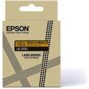 Epson-C53S672075-labelprinter-tape-Zwart-op-geel