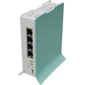Mikrotik hAP draadloze Gigabit Ethernet Single-band (2.4 GHz) Groen, Wit router