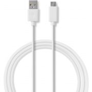 Nedis-USB-3-1-Cable-Gen2-USB-C-Male-A-Male-1-0-m-White