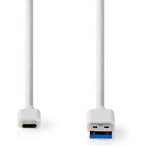 Nedis USB 3.1 Cable | USB-C Male - A Male | 2.0 m | White