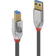 Lindy 36664 USB-kabel 5 m USB 3.2 Gen 1 (3.1 Gen 1) USB A USB B Grijs