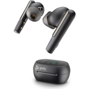 POLY 216065-01 hoofdtelefoon/headset Draadloos In-ear Oproepen/muziek Bluetooth Zwart