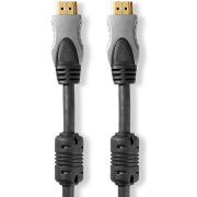 Nedis High Speed HDMI-Cable Ethernet | HDMI-connector - HDMI-connector | 1.50 m | Anthracite
