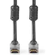Nedis High Speed HDMI-Cable Ethernet | HDMI-connector - HDMI-connector | 2.50 m | Anthracite
