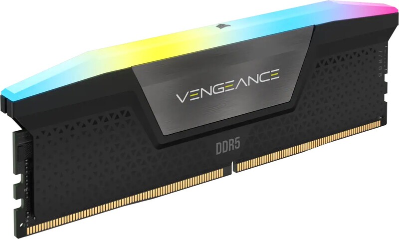 メモリー Corsair Vengeance RGB DDR5 32GB 6400MHz Corsair、厳選したチップを採用したDDR5メモリー「VENGEANCE RGB