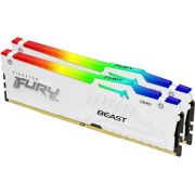 Kingston DDR5 Fury Beast White RGB 2x16GB 6000 geheugenmodule