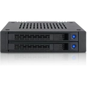 Icy Dock MB742SP-B 2x2,5 SATA mobile rack voor externe 3,5