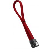 Cablemod-ModMesh-SATA-kabel-0-3-m-SATA-7-pin-Zwart-Rood