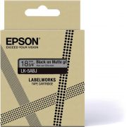 Epson-C53S672087-labelprinter-tape-Zwart-op-grijs-LK