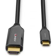 Lindy-43367-video-kabel-adapter-1-m-USB-Type-C-HDMI-Type-A-Standaard-Zwart