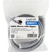 LogiLink-KAB0073-kabel-beschermer-Kabelbeheer-Grijs