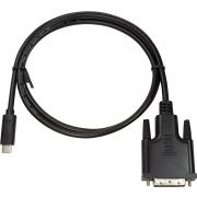 LogiLink-UA0332-video-kabel-adapter-3-m-USB-Type-C-DVI-D-Zwart