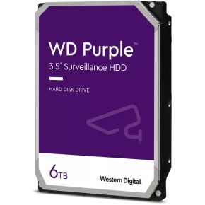 WD HDD 3.5 6TB WD64PURZ Purple