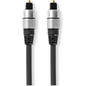 Nedis Optical Audio Cable | TosLink Male - TosLink Male | 5.00 m | Anthracite