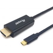 Equip-133411-video-kabel-adapter-1-m-USB-Type-C-HDMI-Type-A-Standaard-Zwart